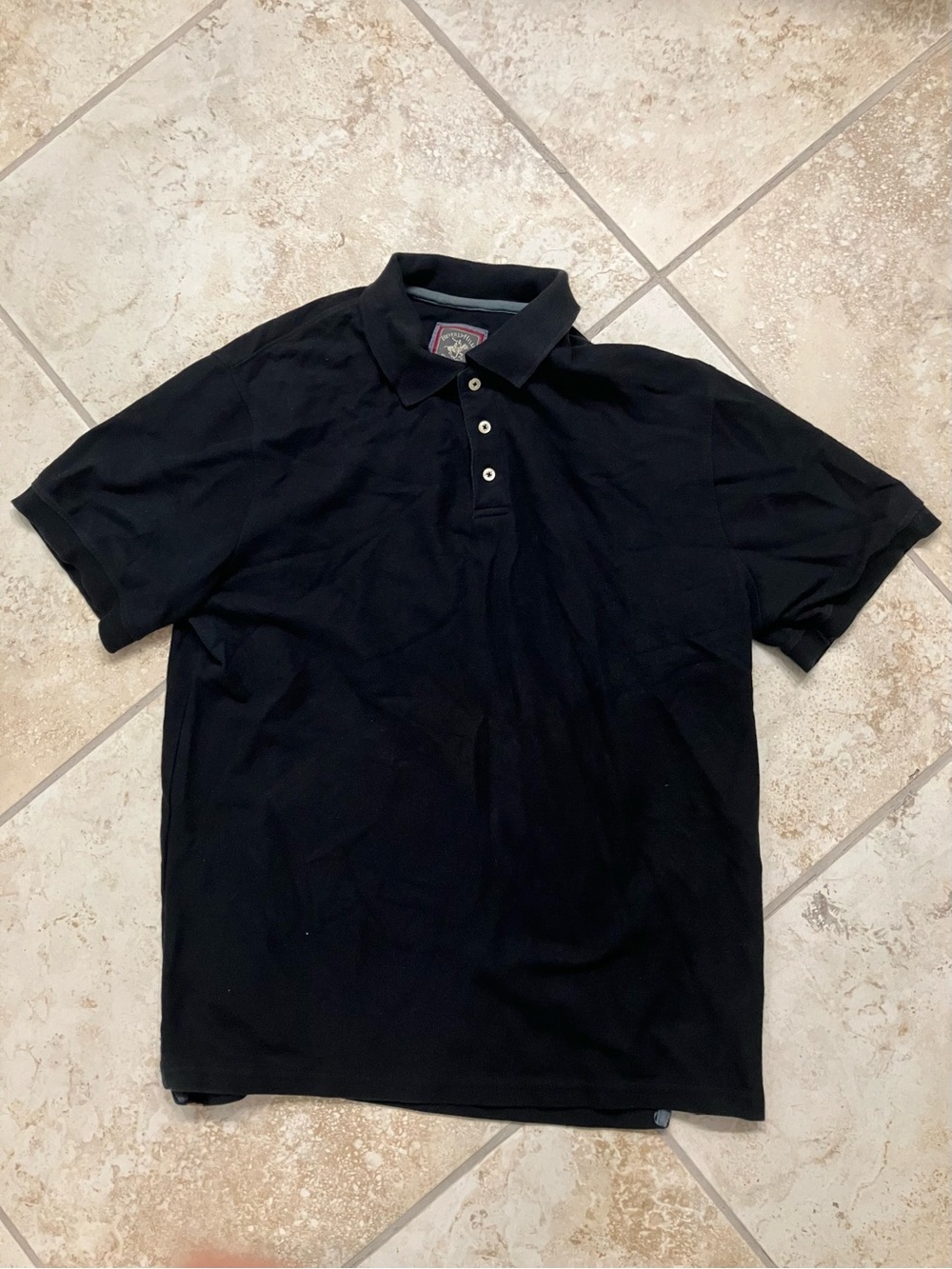 Beverly Hills Polo Club Classic Black Short-Sleeve Polo